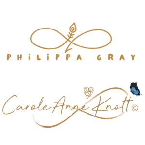 Philippa Gray & Carole-Anne Knott Logos