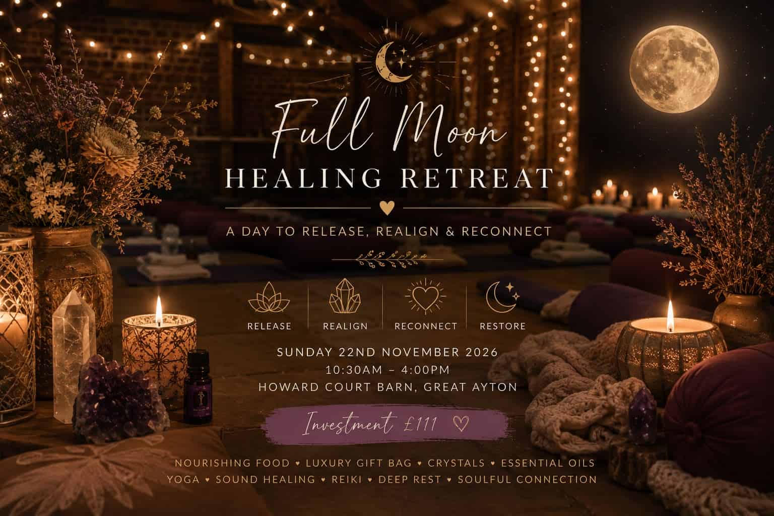 Full Moon Healing Retreat