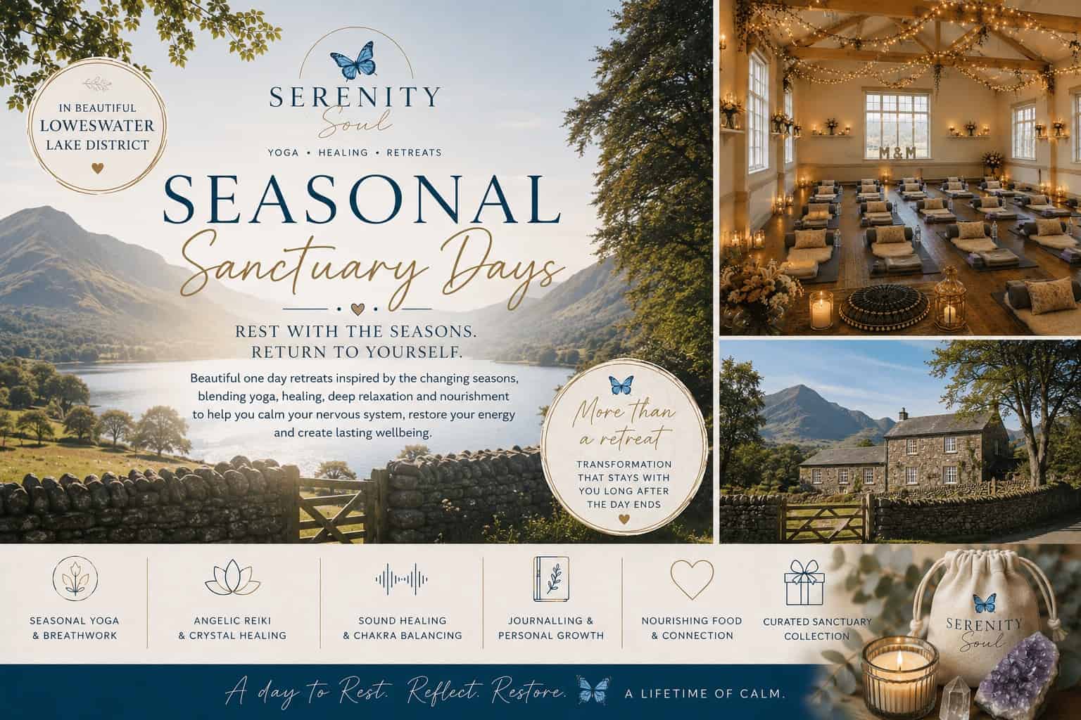 Mini Retreats at the Serenity Lounge, Cockermouth
